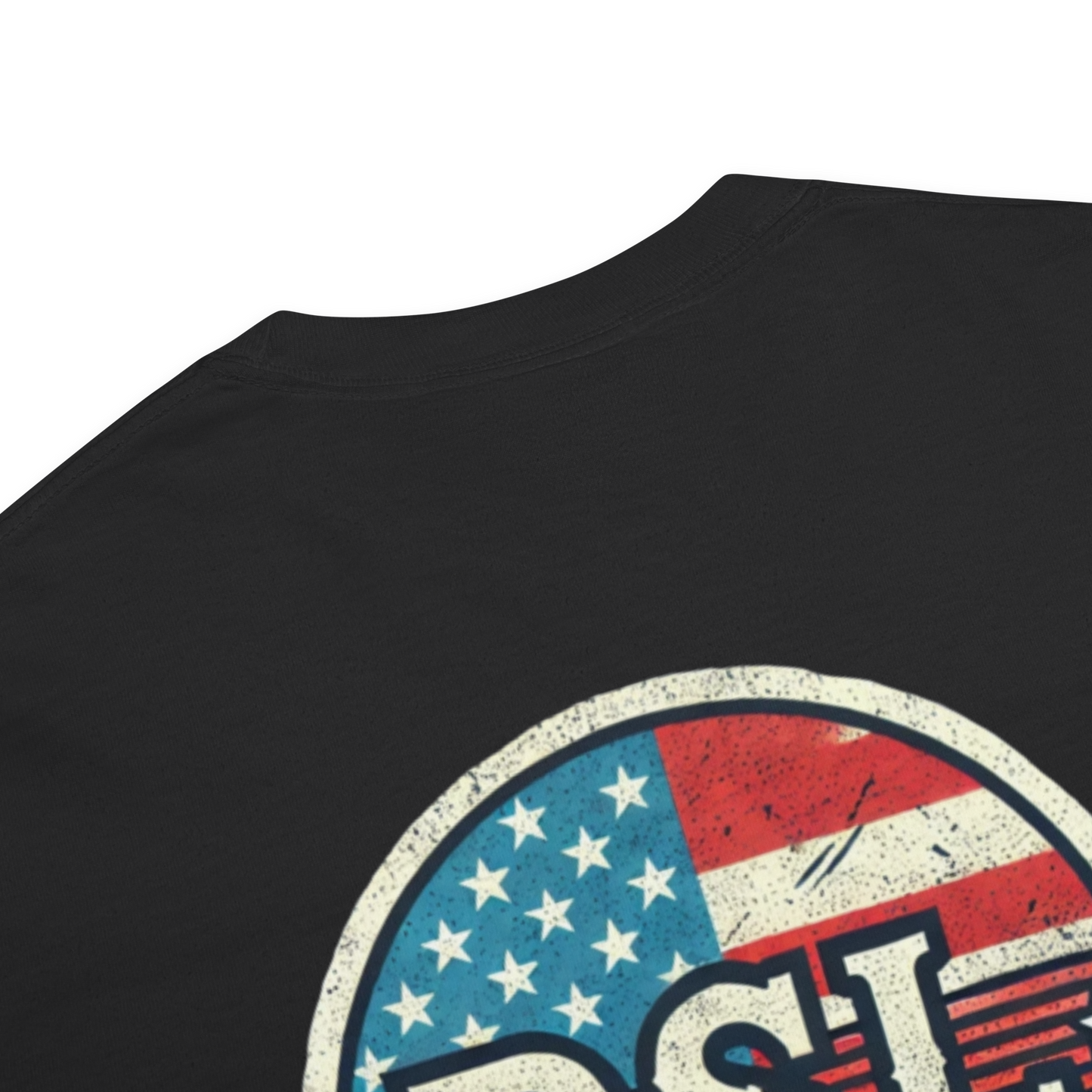 RSL Round U.S. Flag Unisex T-Shirt