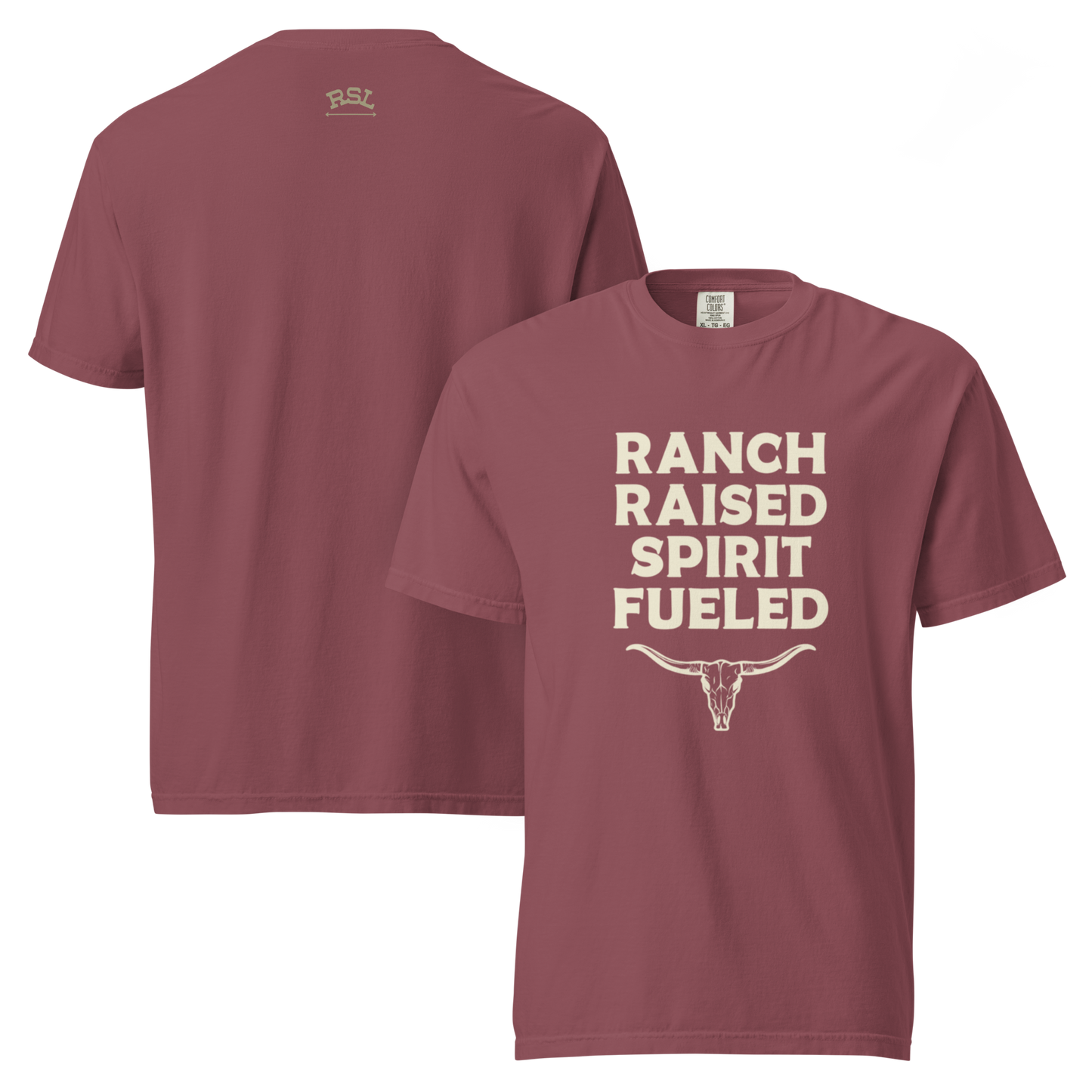 RSL Ranch Raised Spirit Fueled Unisex T-Shirt