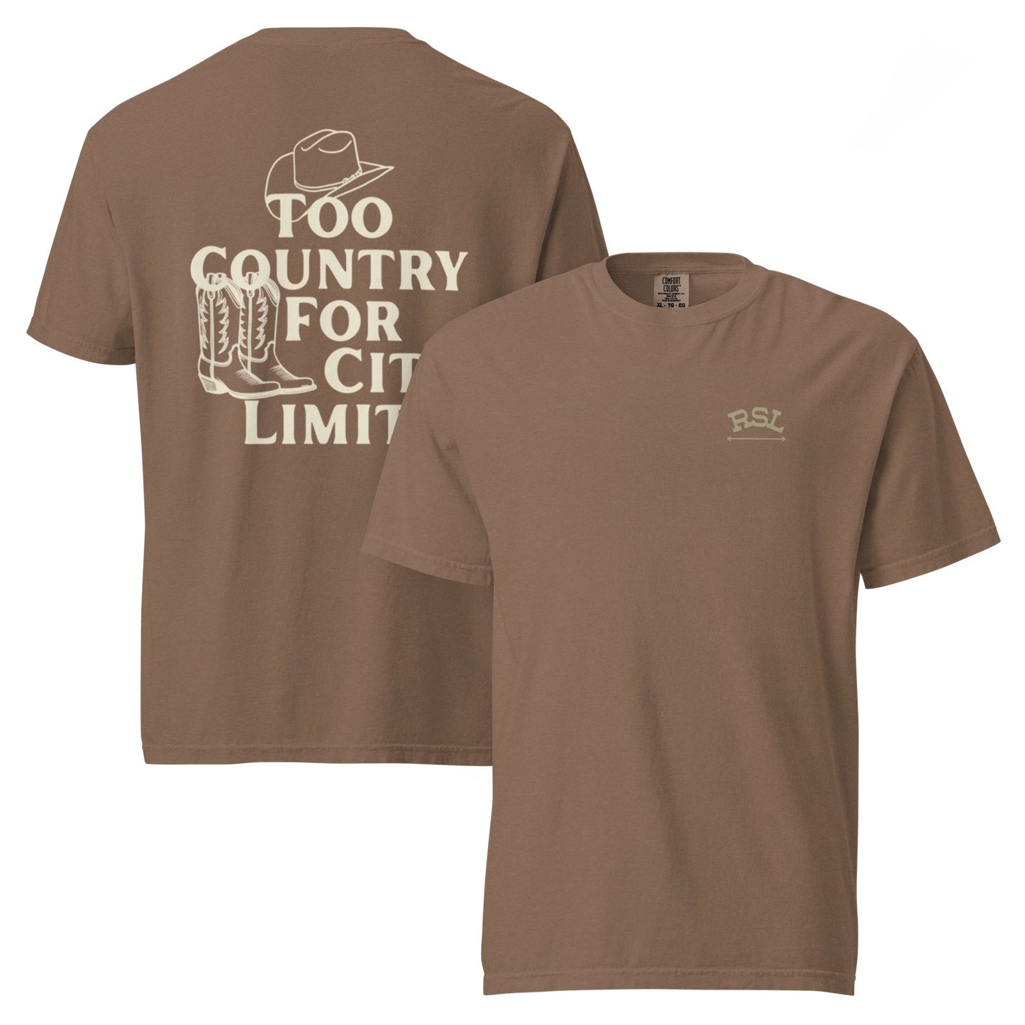 RSL Too Country Unisex T-Shirt
