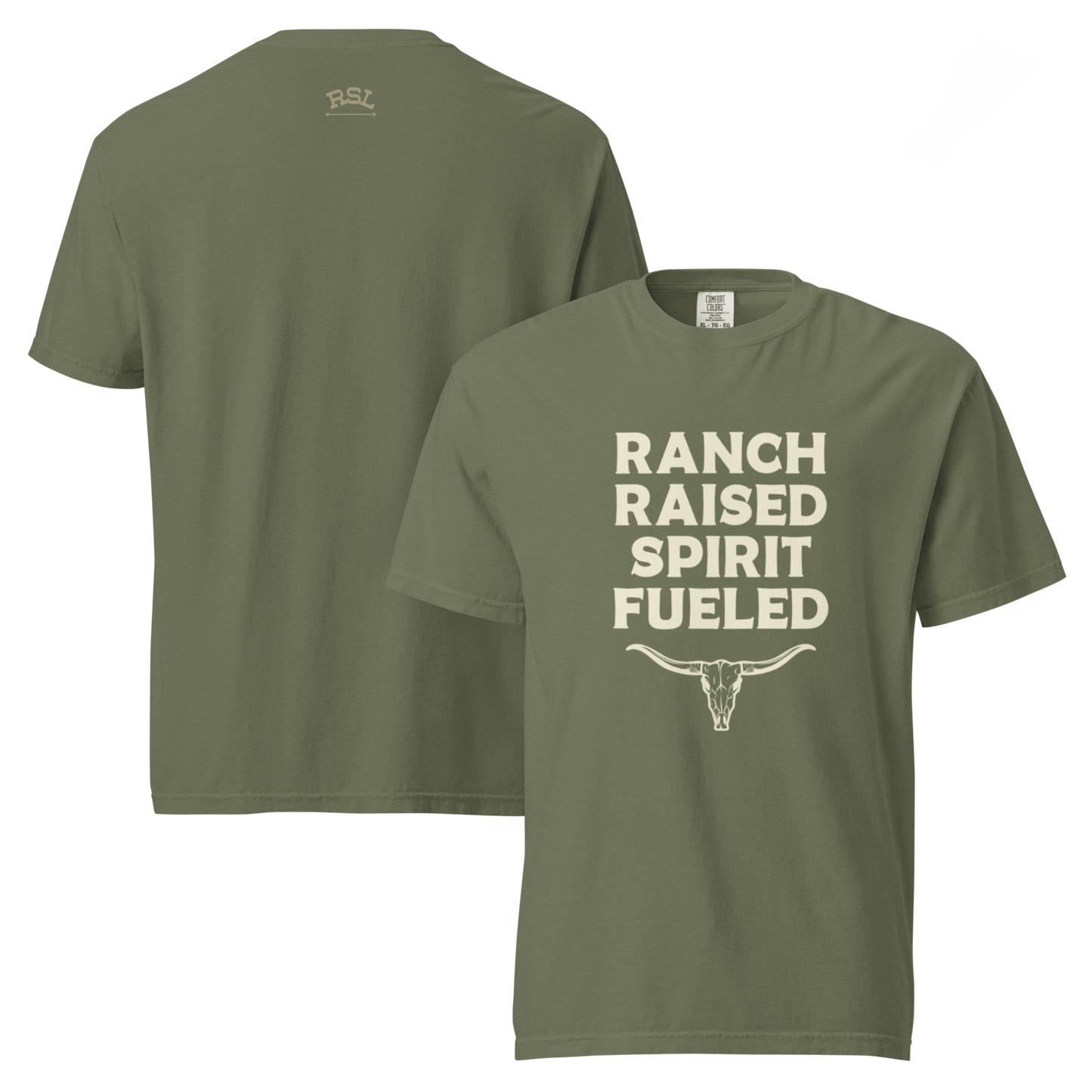 RSL Ranch Raised Spirit Fueled Unisex T-Shirt
