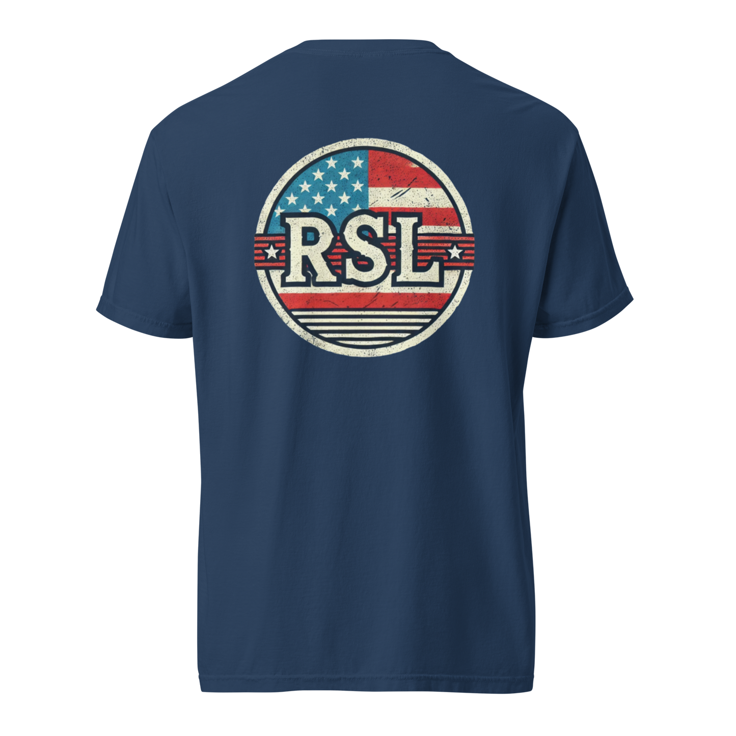 RSL Round U.S. Flag Unisex T-Shirt