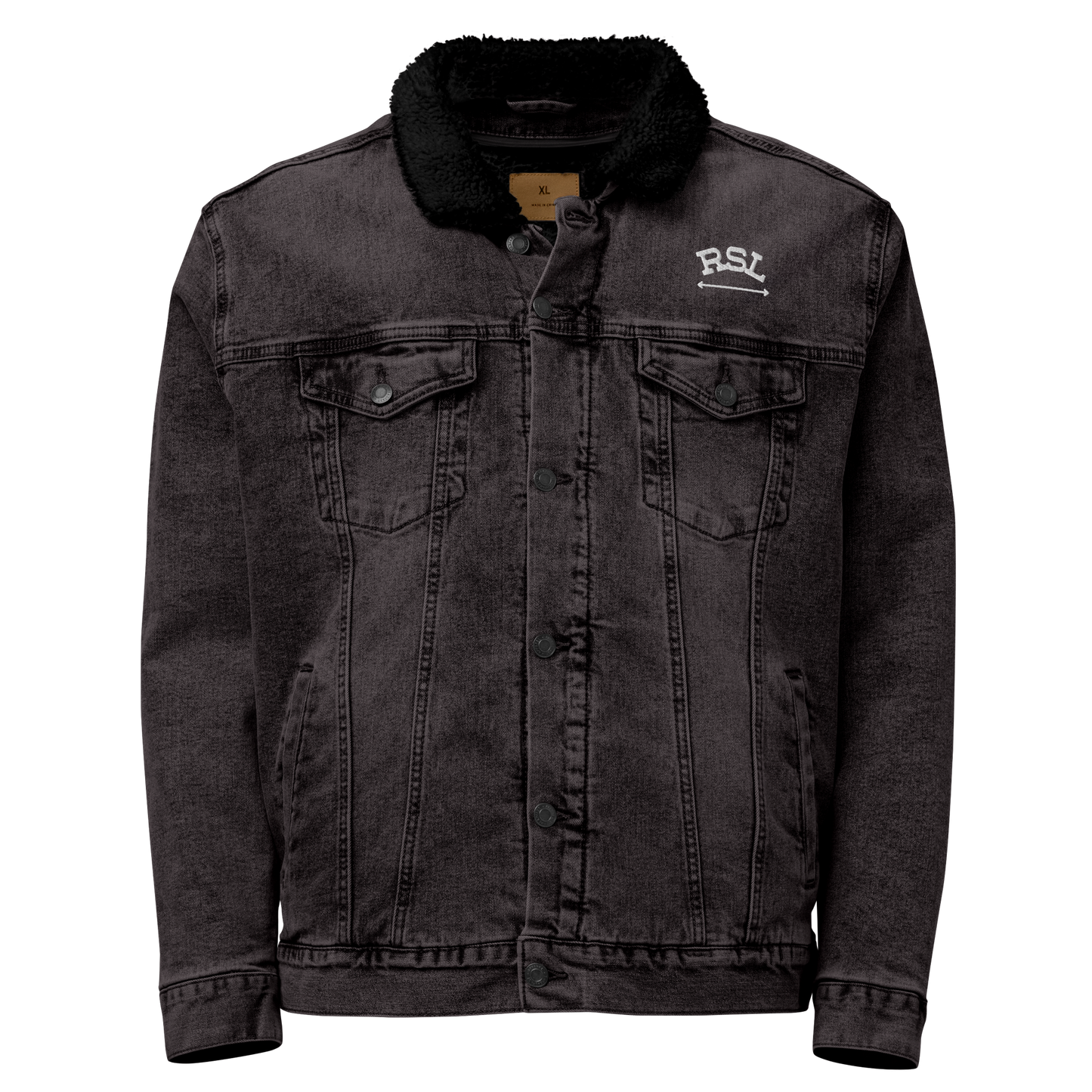 RSL Unisex Denim Sherpa Jacket