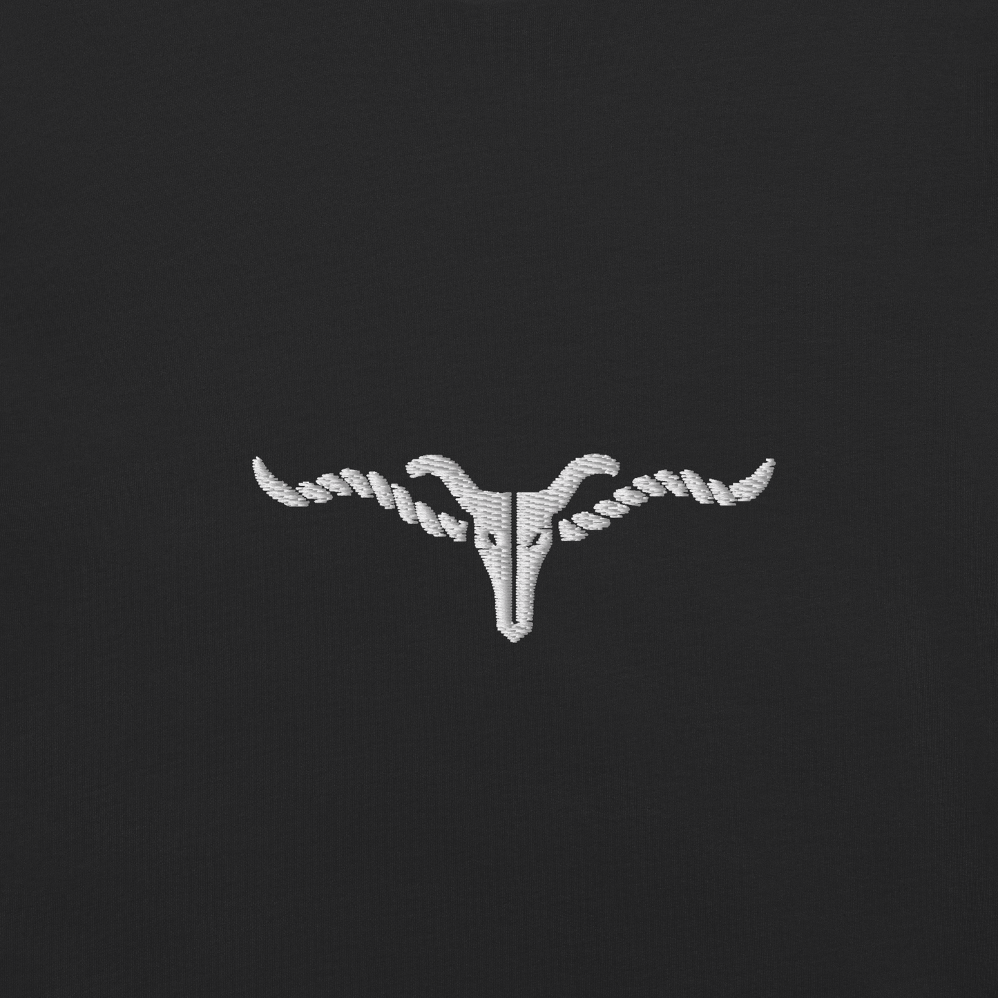 RSL Embroidered Cow Skull Logo Unisex T-Shirt