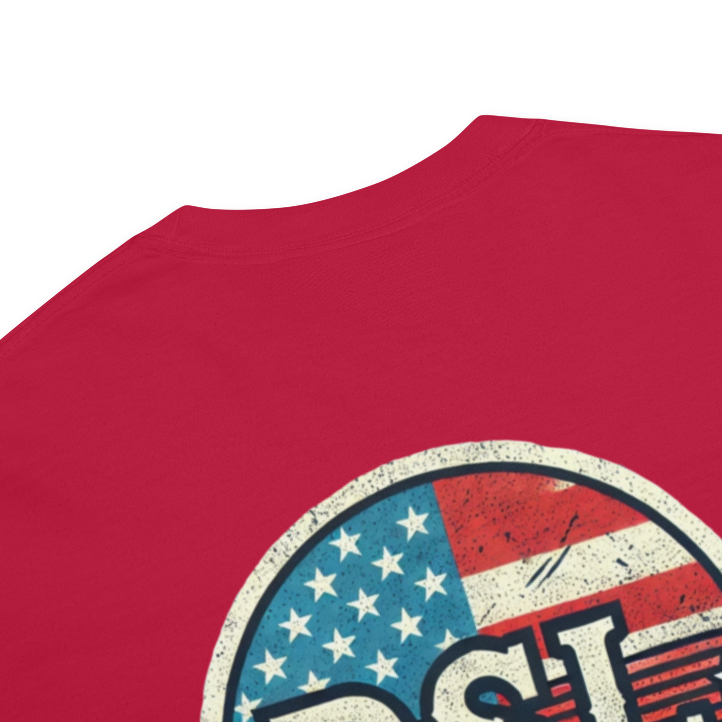 RSL Round U.S. Flag Unisex T-Shirt