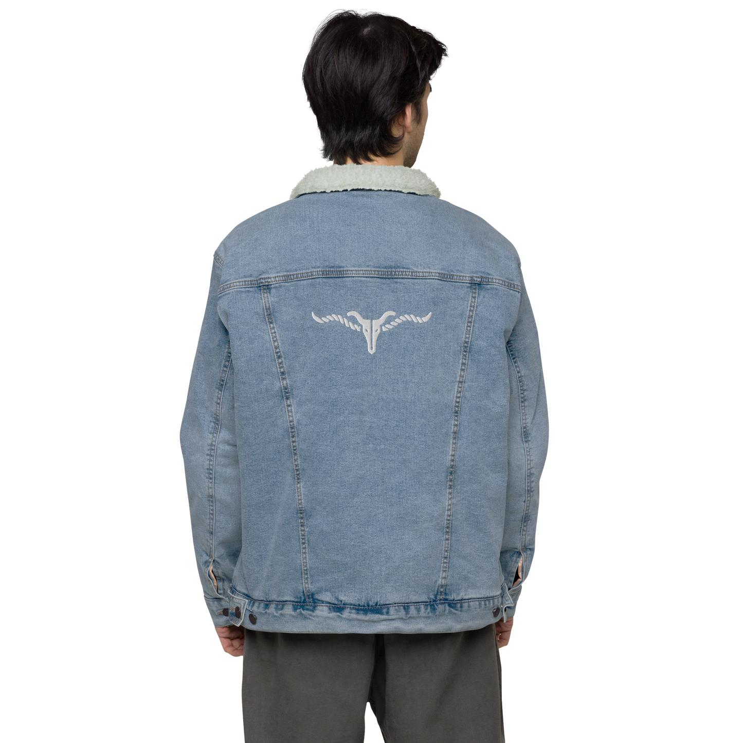 RSL Unisex Denim Sherpa Jacket